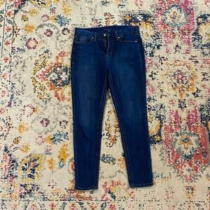Seven7 Dark Blue Women's Skinny Jeans